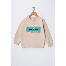 Dekim Moda Erkek Çocuk " Hz Musab Bin Umeyr"  Baskılı Pamuklu Sweat