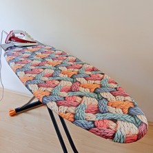 Özbience Büyük Boy 5d Ipli Stoperli Ütü Masası Kılıfı 55X140CM Twist