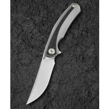 Bestech Knives Bestech Sambac BT2402C Titanyum Mermer Karbon Fiber Kakma Sap Magnacut Çelik Çakı