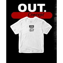 Out.Concept Unisex Jeep 4x4 Basklı T-Shirt