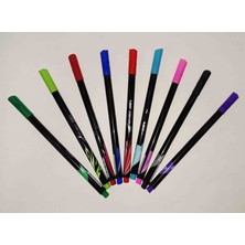 Bıc Intensity Fineliner Marker Kalem Seti 9 Renk , Ince Uçlu Kalemler (0,4 Mm), Çeşitli Renkler, Okul Için Işaretleyiciler