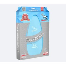 Özbience Mavi 50X135 cm Ütü Masası Kılıfı Bezi, Dayanıklı ve Şık Tasarım