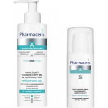 Pharmaceris Gerginleştirici & Sıkılaştırıcı Peptit Krem & Nemlendirici Fizyolojik Temizleme Jeli Set