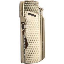 Quantoro MGM05-57 Delicili Iğneli Jet Alev Gold Çakmak