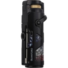 Quantoro MGM05-56 Delicili Iğneli Jet Alev Black Çakmak