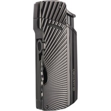 Quantoro MGM05-57 Delicili Iğneli Jet Alev Gunmetal Çakmak