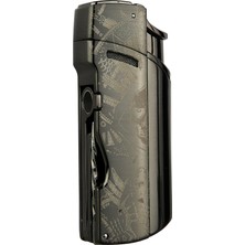Quantoro MGM05-57 Delicili Iğneli Jet Alev Skull Çakmak