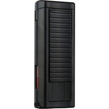 Quantoro MGM05-50 Delicili Çift Jet Alev Black Çakmak