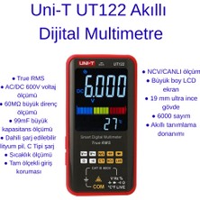 Uni-T UT122 True Rms Dijital Multimetre