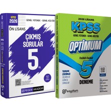 Benim Hocam Yayınları 2026 Kpss Ön Lisans Video Çözümlü Çıkmış Sorular 5 Yıl - Lisans Optimum 5 Deneme