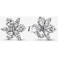 Hector Co Jewellery Işıltılı Herbaryum Çivi Küpe