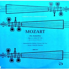 Kadıköy Plak Kulübü Die Zauberflöte - Mozart /concert Hall Langspielplatte Niederlandisches Philarm. Orchester- Alexander Krannhals Lp