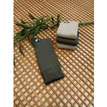 Rocks For Bambu Burun Dikişsiz Likralı 3'lü Mevsimlik Erkek Çorap