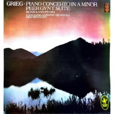 Kadıköy Plak Kulübü Grieg - Peter Katin, London Philharmonic Orchestra, John Pritchard – Piano Concerto In A Minor • Peer Gynt Suite Lp