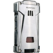 Quantoro MGM05-47 Delicili Üçlü Jet Alev Chrome Çakmak