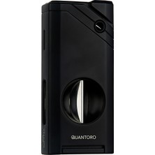 Quantoro MGM05-37 Kesicili Jet Alev E Black Çakmak