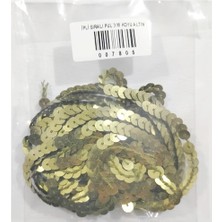 Sahra Ipli Sıralı Pul 3 M Koyu Altın - 3 Paket