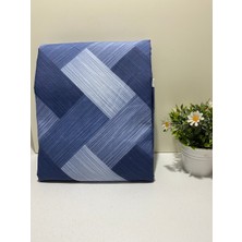Özbience Büyük Boy Ipli Keçeli Ütü Masası Kılıfı 55X140CM Blue Aura
