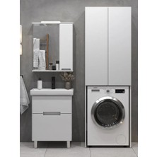 Lavanta Mobilya İmalat Amazon Mdf Çamaşır Makinesi Dolabı