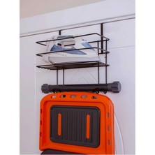 Özbience Kalın Telli Ütü ve Ütü Masası Askısı, Sepet ve Banyo Organizer Seti