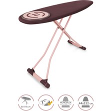 Özbience Yüksek Kalite Mürdüm Özel Dokuma Kumaşlı Buhar Kazanlı Ütü Masası