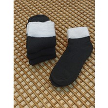 Rocks For Yumoş Lastikli Termal Havlu 4' Lü Kısa Konç Kadın Çorap