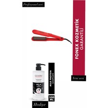 Astra L021 Titanium Seramik Profesyonel Saç Düzleştirici, Parlak ve Pürüzsüz Sonuçlar