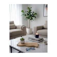 Tiydem Bohem Tarzı Dekoratif Sunumluk Ev Dekoru Duvar Rafları, Makyaj Masası, Şömine Üstü Için Tasarımı