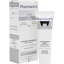 Pharmaceris W Albucin-Tone Evening, Skin Regulating, And Intense Whitening Night Cream Erdm