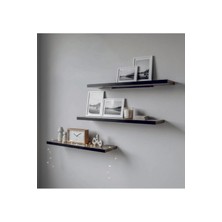 Tiydem Duvar Rafı Uçan Raf Gizli Raf Ahşap Duvar Rafı Atlantik Çam (15X55 cm 1 Adet + Montaj Aparatı)