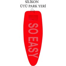 Özbience Pratik ve Şık Silikon Ütü Masası Kılıfı 54X135CM, Ev Tekstili Ürünleri