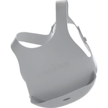 Osense Silikon Mama Önlüğü Powder Grey