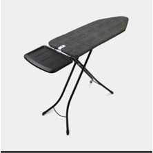 Özbience Denim Black Desenli Standlı Buhar Kazanlı Ütü Masası 124X45CM