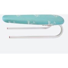 Özbience Turkuaz Renkli Küçük Ütü Kol Aparatı, 50X14 Cm, Pratik ve Şık Tasarım