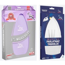 Özbience Lila Ütü Altlığı ve Kılıfı, 50X135 Cm, Pratik ve Şık Kullanım Sağlar