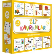 Osense Zıt Kavramlar Eğitici Oyun Kartları