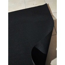 KADİRTARIM Rip Halıfleks 2 x 28 Metre Siyah Ofis Fuar Halısı Rip Halı Ucuz Halıfilex