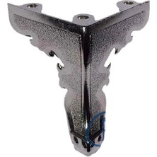 LTG Nova Lounge Ahşap, Sunta Sandık Ayağı, Kutu Ayak 5,5 cm - Nikel