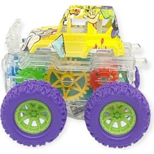 Hayat Store Sürtmeli Işıklı Off-Road Aracı  - 7310 - Mor (Lisinya)