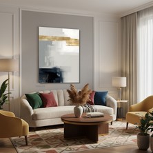 Tablonhazır Dikey Kanvas Tablo Salon Duvar Tablosu Soyut 0044 1 Yeni Ev Hediyesi Ofis Tablosu