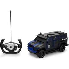 Osense 1:16 Uzaktan Kumandalı Işıklı Polis Panzer