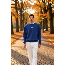 Benerly Erkek Bisiklet Yaka Standart Kol Oversize Fit Sweatshirt Fonksiyonel Dayanıklı Kaliteli Şık