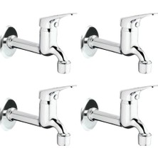 Hayat Store 4lü Aç Kapa Mix Lavabo Musluk Wc Lavabo Uzun Musluk Perlatörlü ( Lisinya )