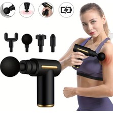 Lunaev Tabanca Masaj Aleti Kas Masaj Tabancası Fırçasız Motorlu (4490)