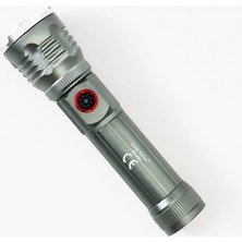 Eco Port Gold Police GP-216 Şarjlı El Feneri Güçlü Tg LED 2000 Lümen