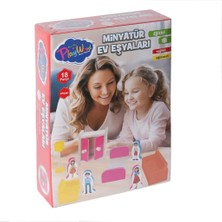 Osense ONY-407 Ahşap Minyatür Ev Eşyaları -Oyuncak
