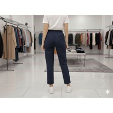 Flexifit Bel Lastik Detaylı Yüksek Bel Kadın Duble Paça Pantolon – Dar Kesim, Duble  Paça, Günlük ve Ofis Kullanımına Uygun Dabl Kumaş