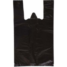 Medpa Medikal Hışır Atlet Poşet - Renk: Siyah - Cici Boy 23X38 cm - 1 kg