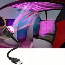 Lunaev USB Sese Duyarlı 8 Farklı Mod Işıklı LED Atmosfer Işığı – Ambiyans Aydınlatması (4490)