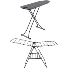 Özbience Katlanabilir Çamaşır Kurutma Askısı ve Gigi Dolap Içi Asma Aparatı